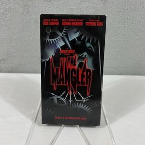The Mangler (VHS, Horror, 1995) Special Collector's Robert England, Tobe Hopper,